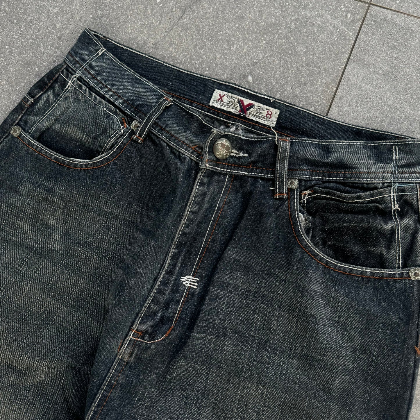 hardest x8 jeans - 32x30”