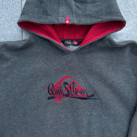 hardddd quiksilver hoodie - S