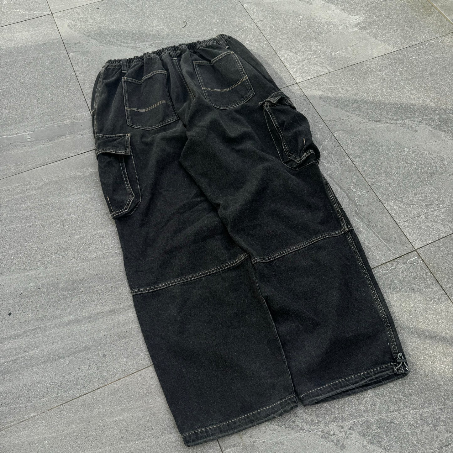 GOATed surf cargos (elastic waist) can fit sizes 30-36”