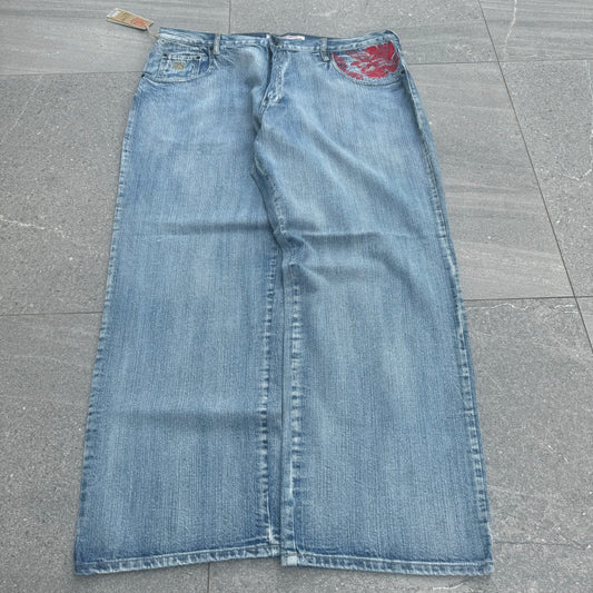 deadstock kanji jeans - 42x32”
