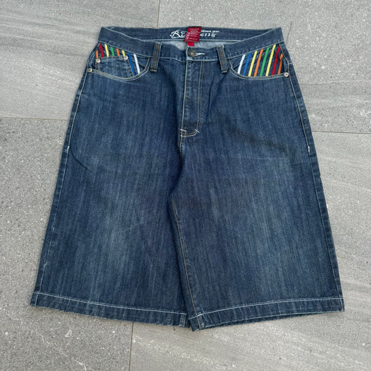 platinum jorts - 38x13”