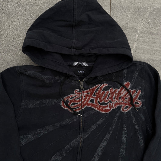 hurley rising sun hoodie - S/M