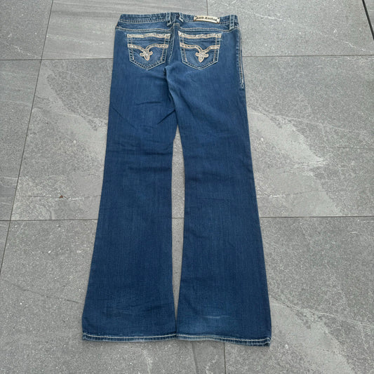 stacked rock revival boot cuts - 34x35”