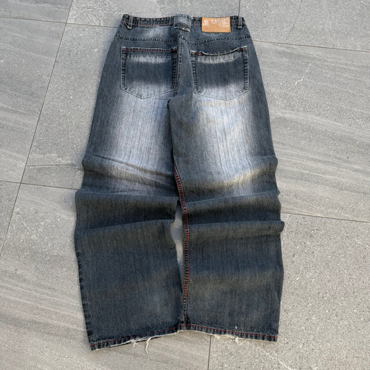 akademiks front hit jeans - 34x33”