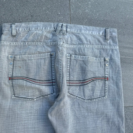grail southpole spec concrete jeans - 40x33”