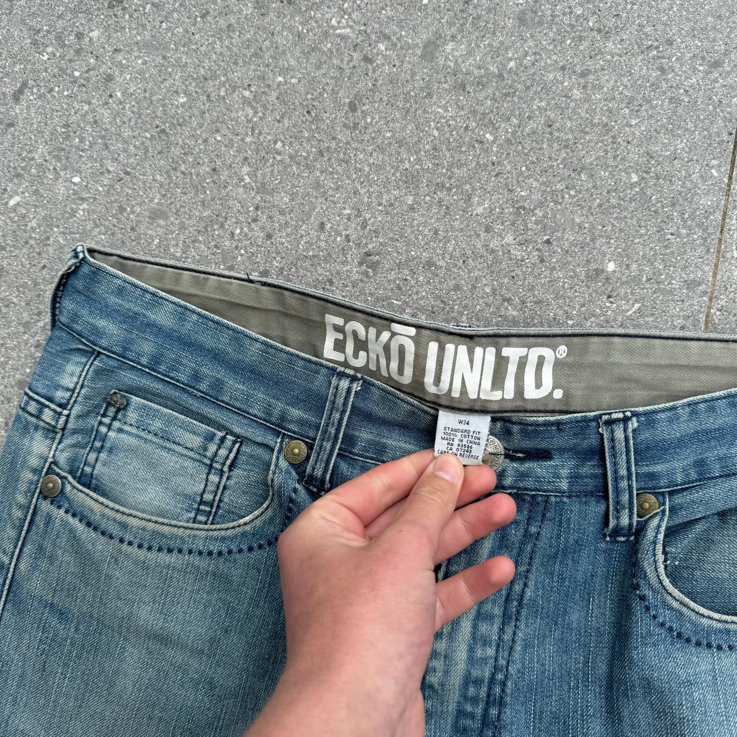 ecko winged jorts - 34”