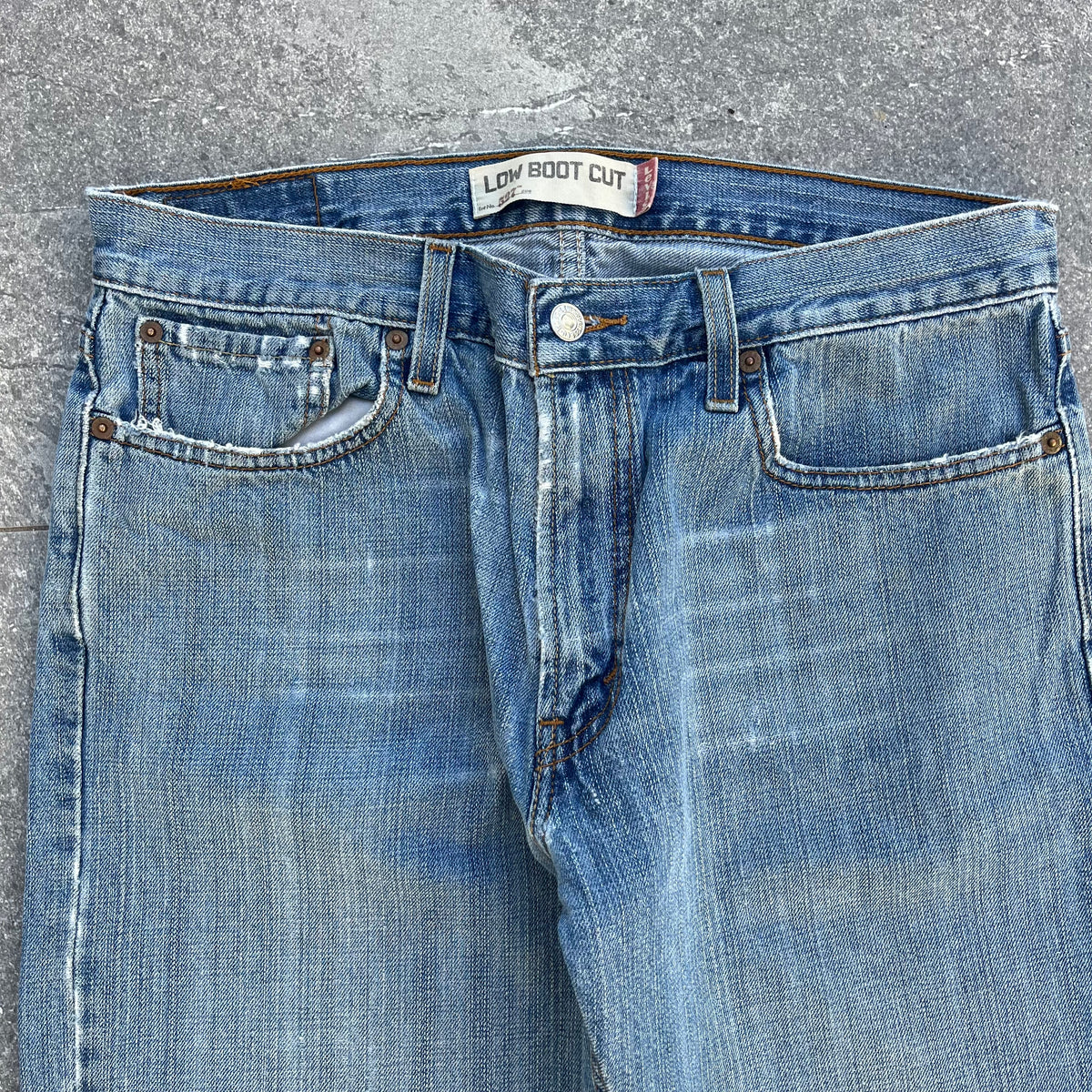 gorgeous levi 527 low bootcut - 32x32”