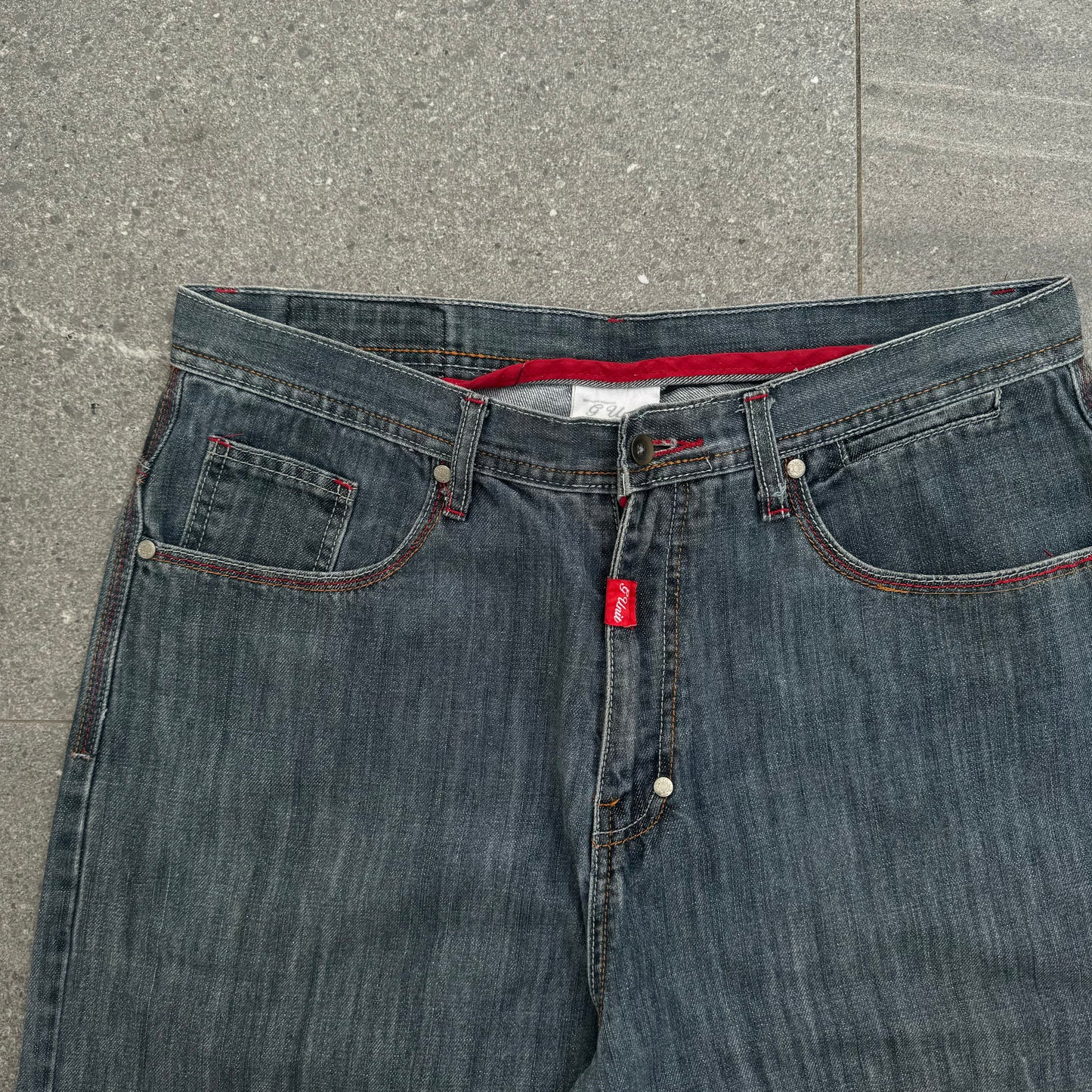 cleanest g unit jorts - 34x14”