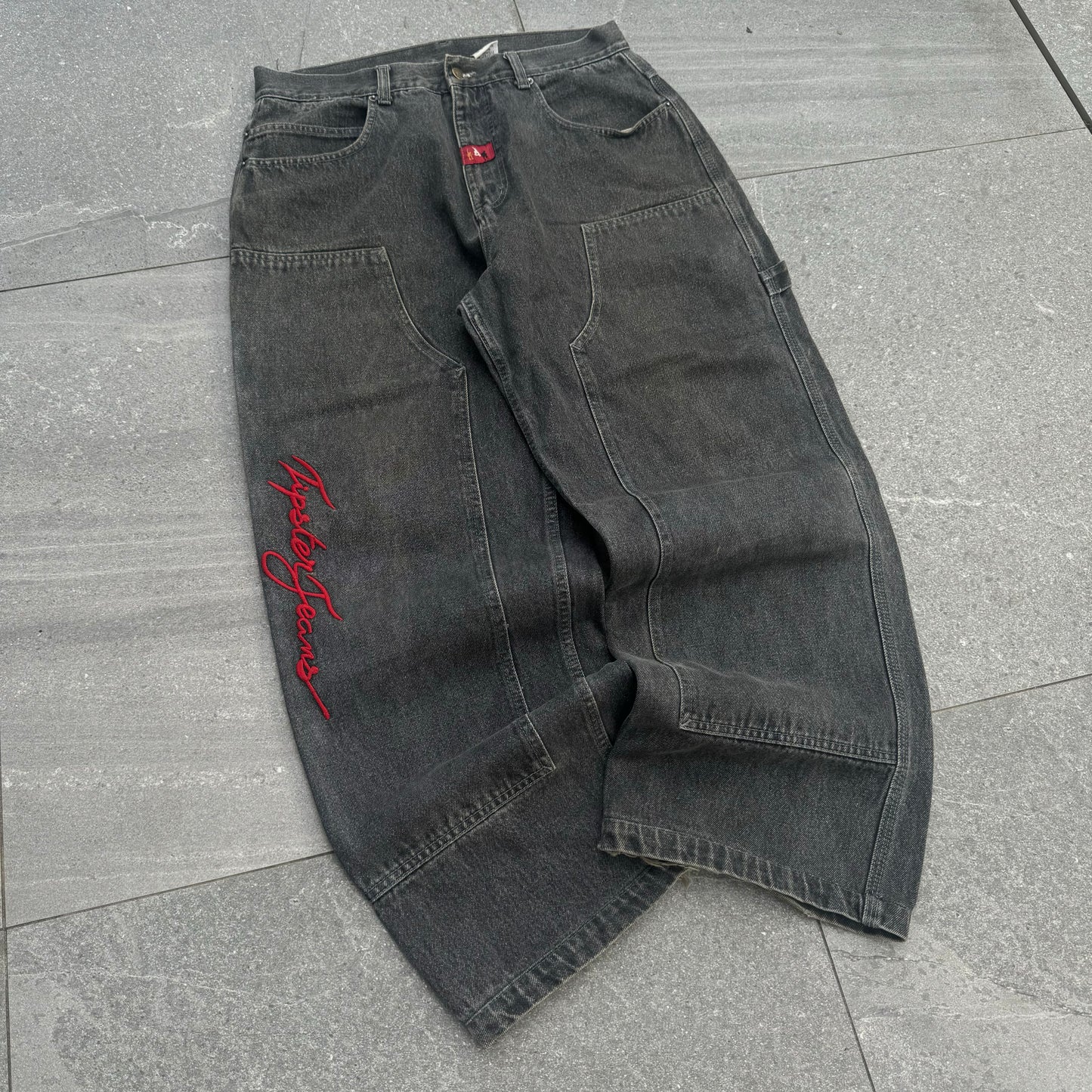 grail black double knees - 33x30”