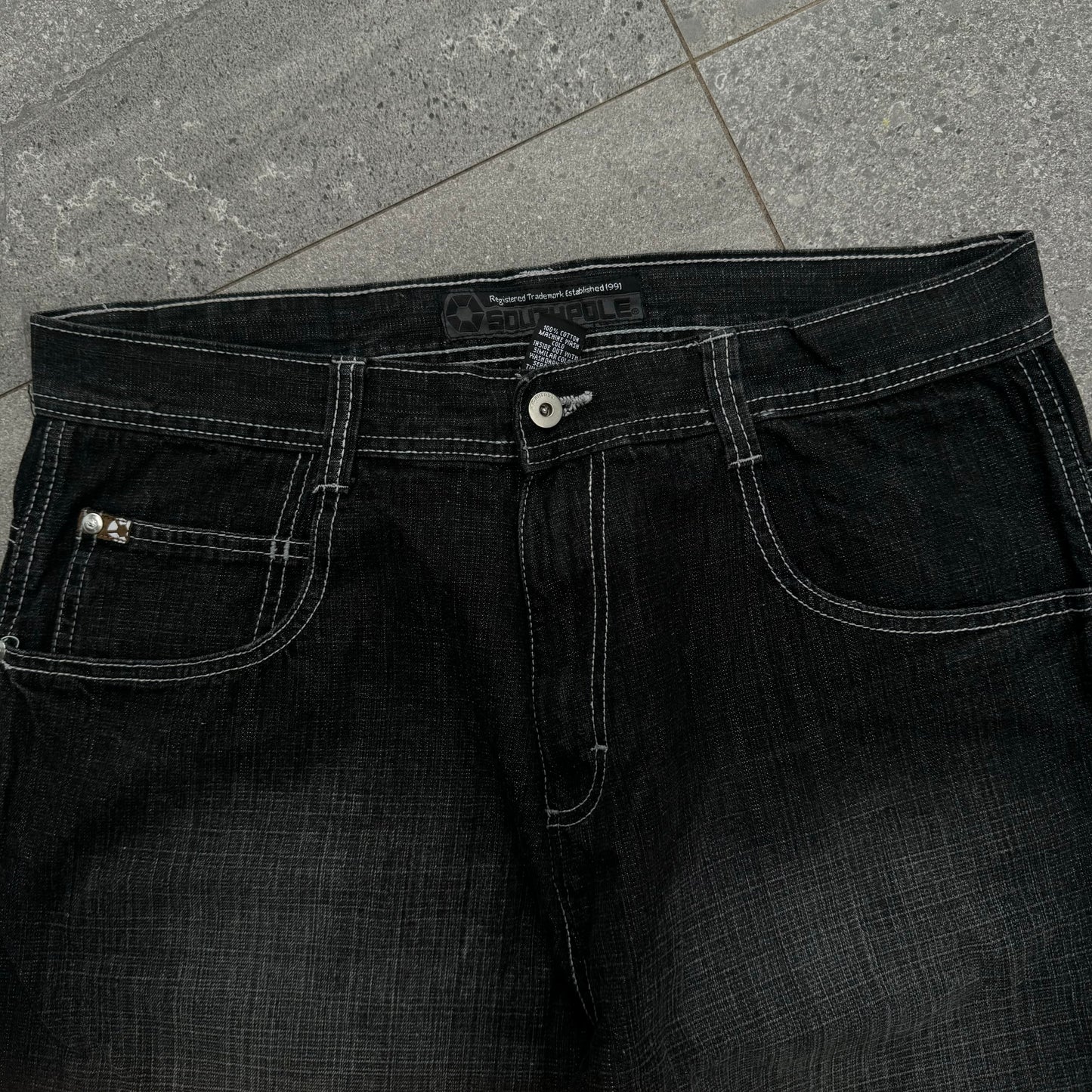 goat southpole jorts - 38x13”