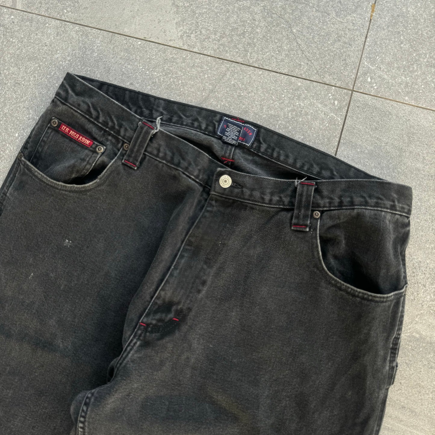 polo assn baggies - 38x32”