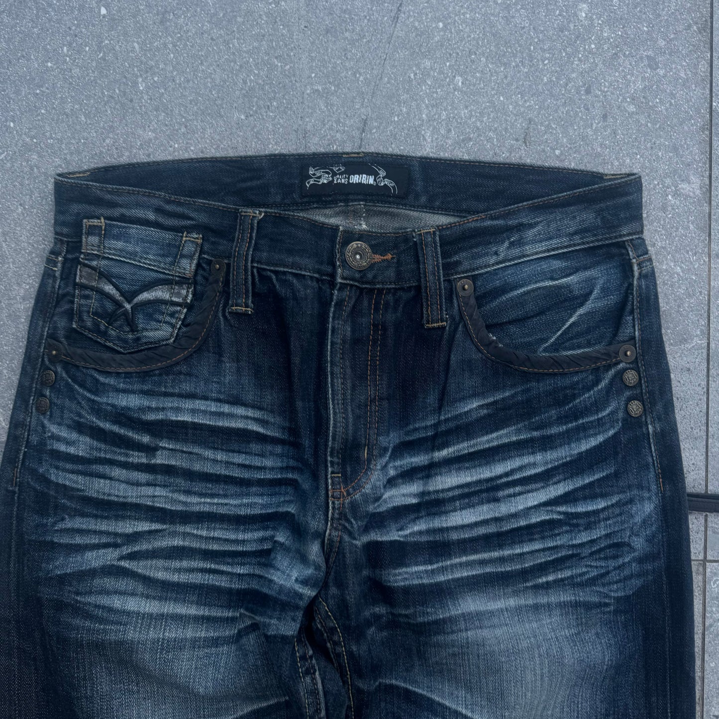 grail winged japanese bootcuts - 32x28”