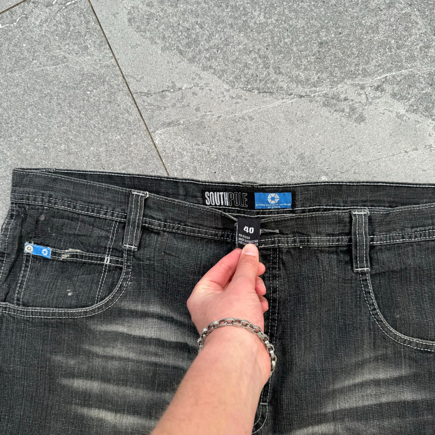 hugeeee southpole jorts - 40”