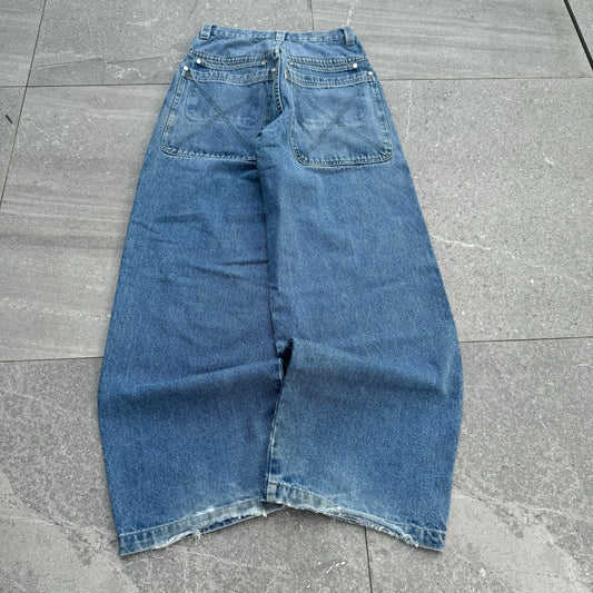 5⭐️ OTB jnco style jeans ( fat as fuck ) - 28x31”