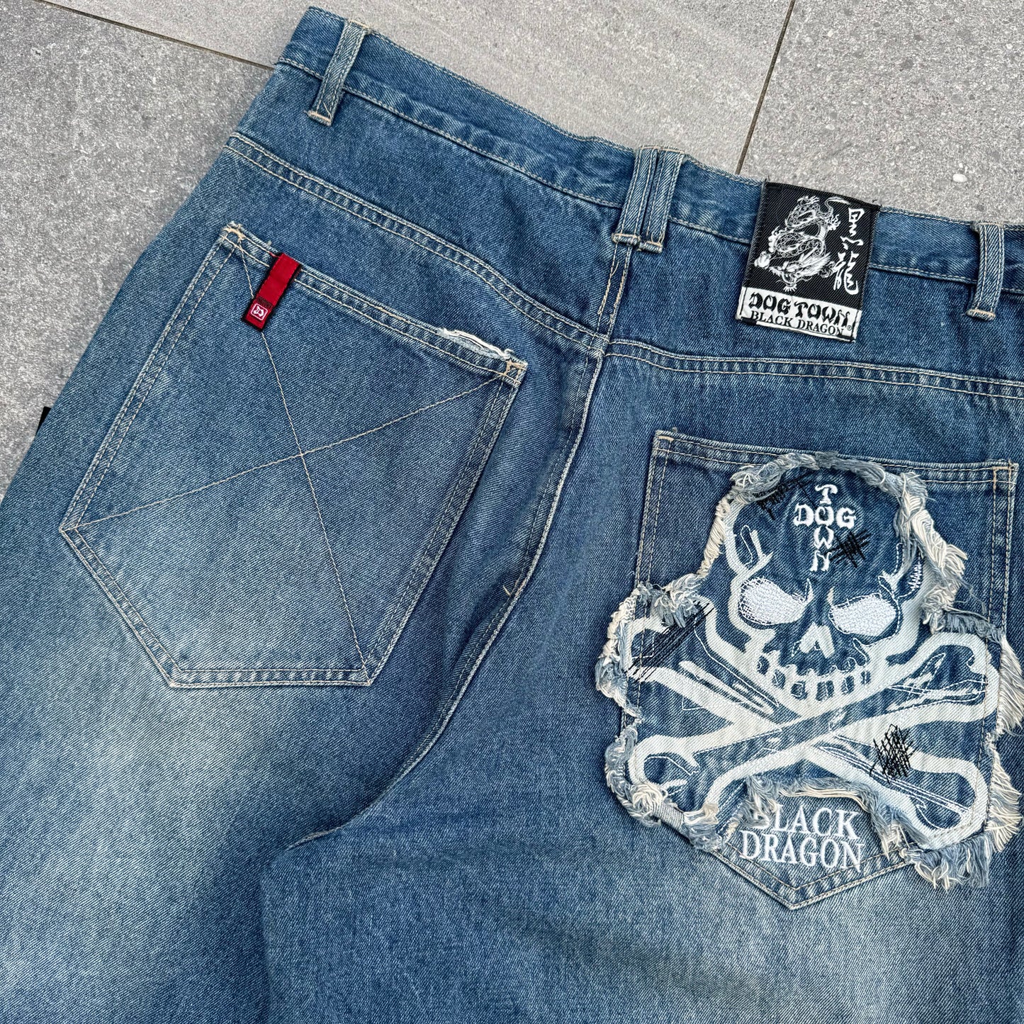 grail dogtown jorts - 35”