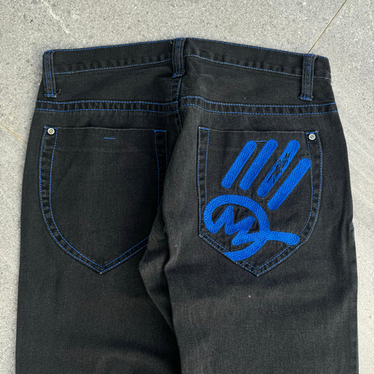 miskeen bootcut spec jeans - 36x31”