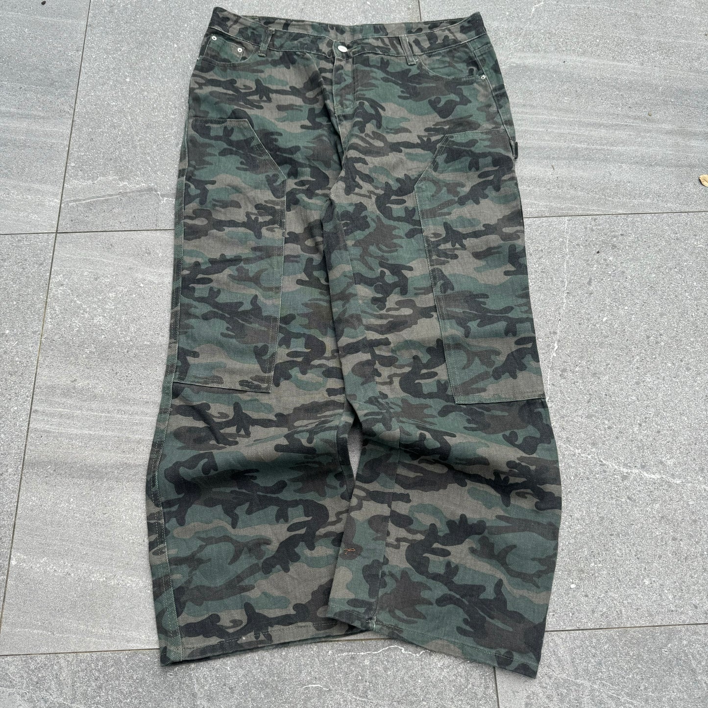 camo double knees - 38x30”