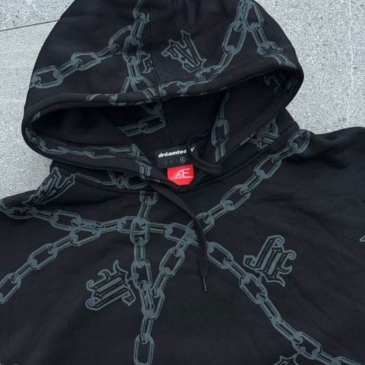 chain hoodie - XL