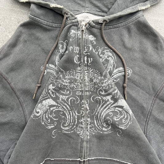 nyc grunge zip - XL