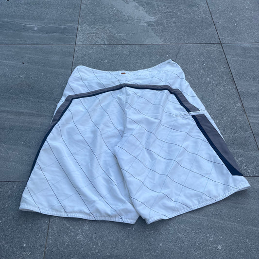 hawk checkered boardies - 32”