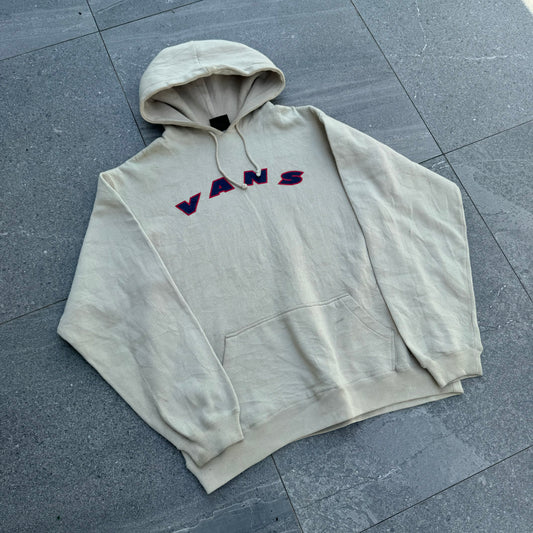 OG vans crème hoodie - L