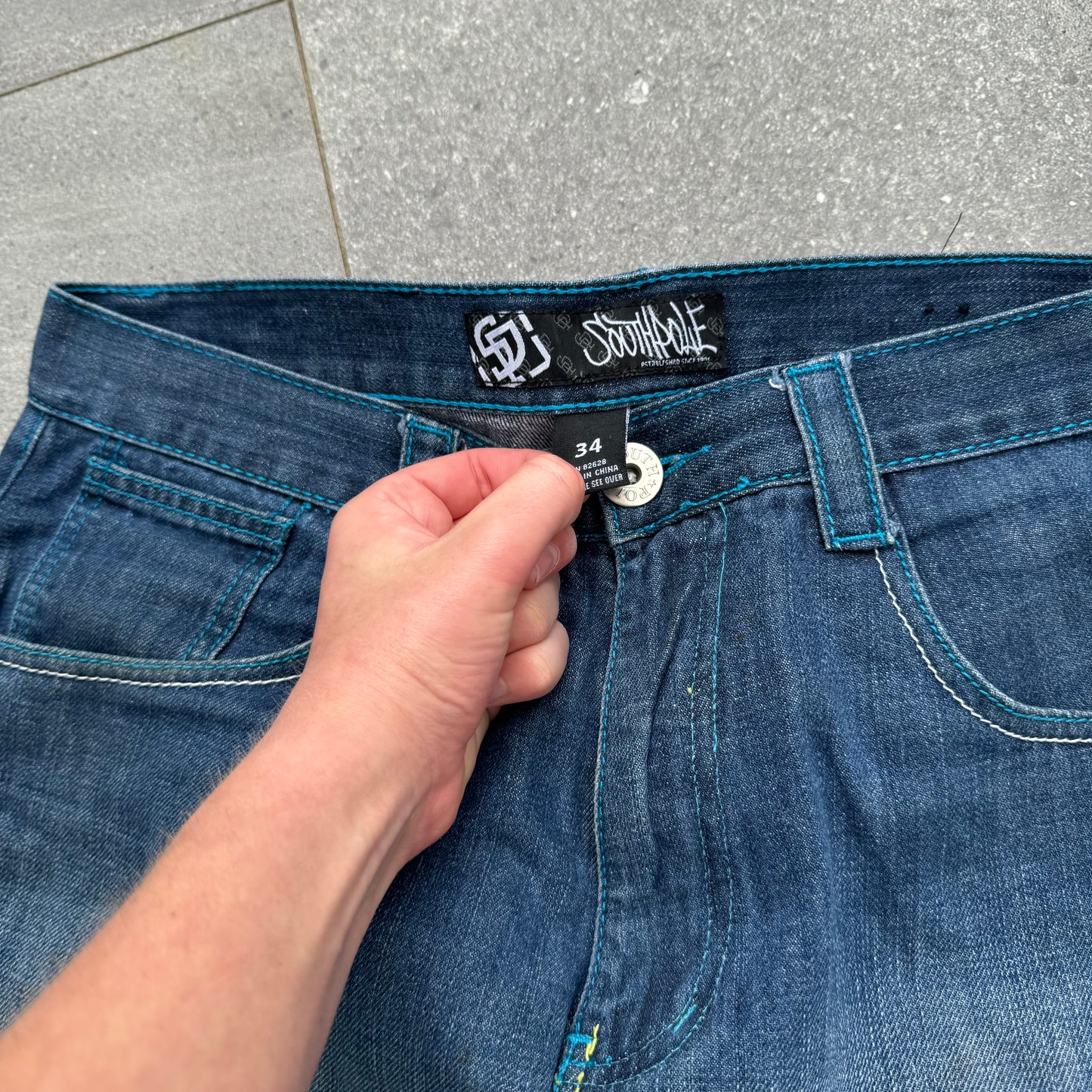 southpole jorts - 34”