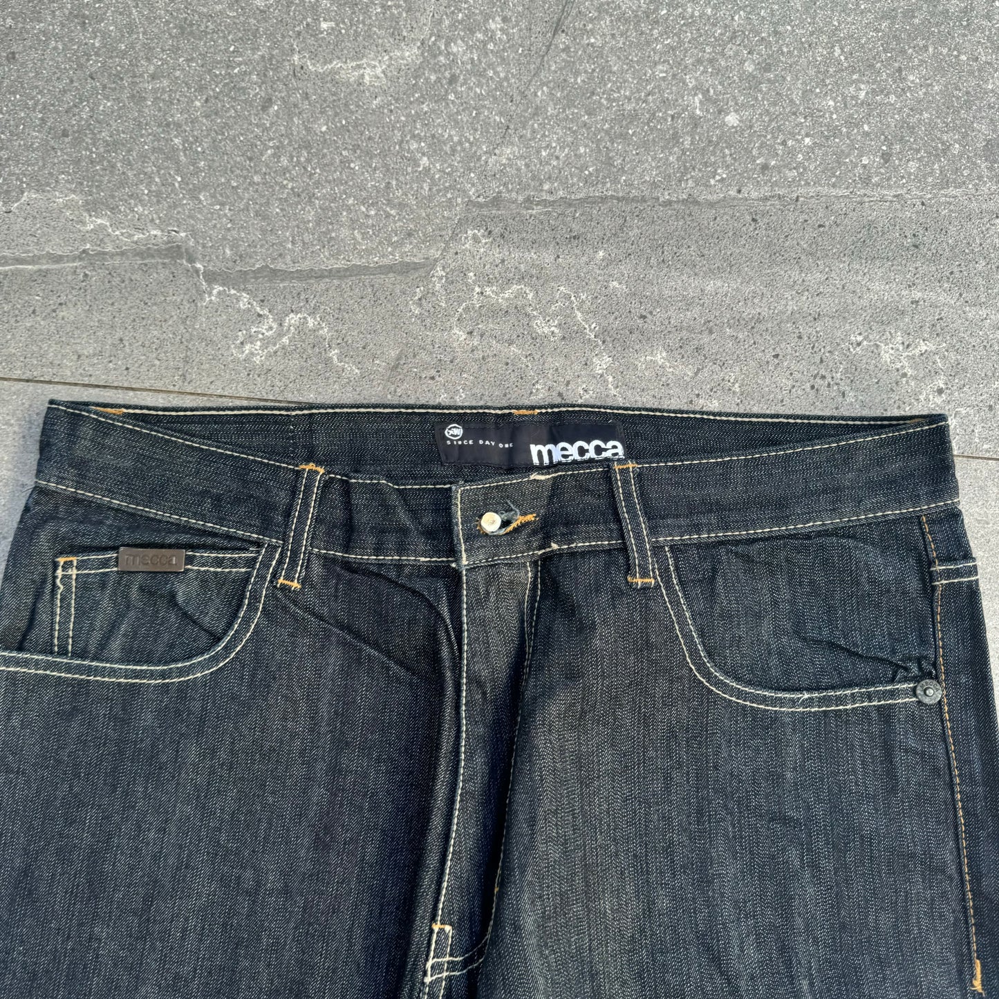 genuinely goated mecca jeans - 36x33”