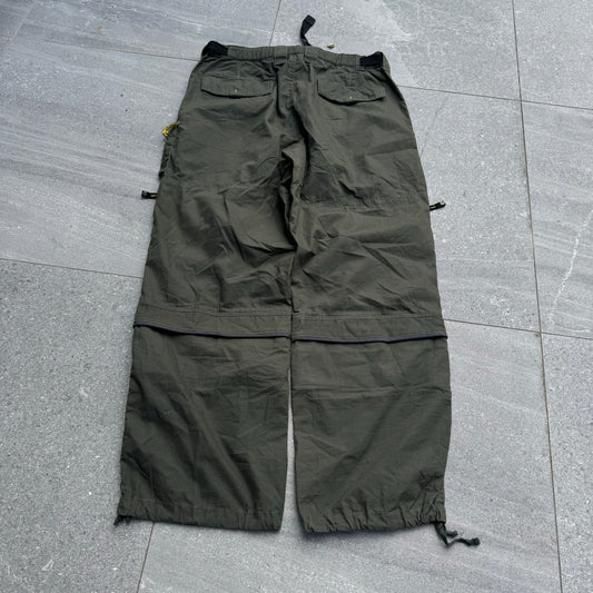 baggy french hiking cargos - 35x30”