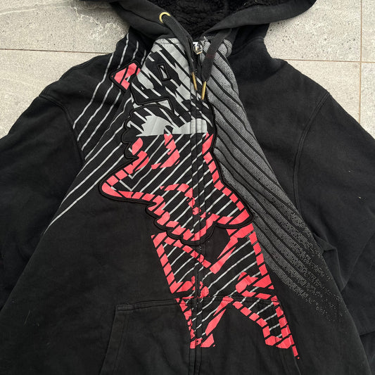 cozy fox spellout - XL