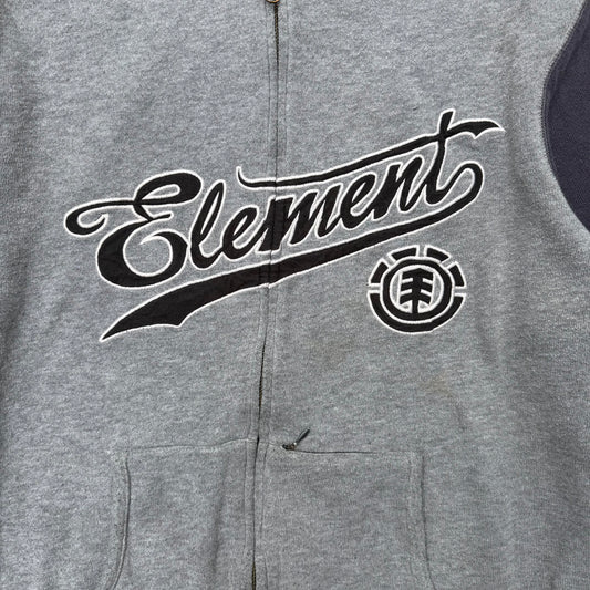 cleanest element embroidered zip - S/M