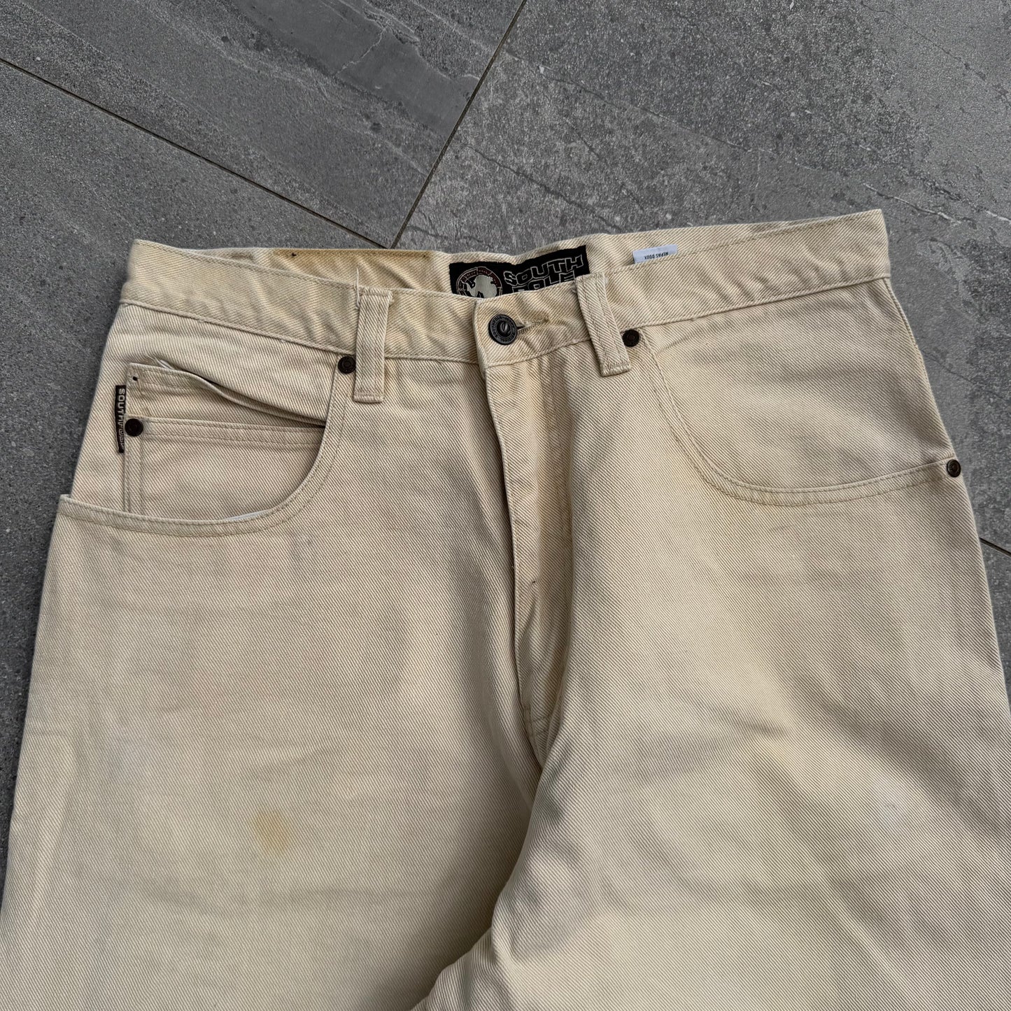 90s tan southpoles ;0 - 34x31”