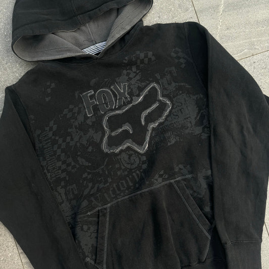 insanely hard fox hoodie - S/M