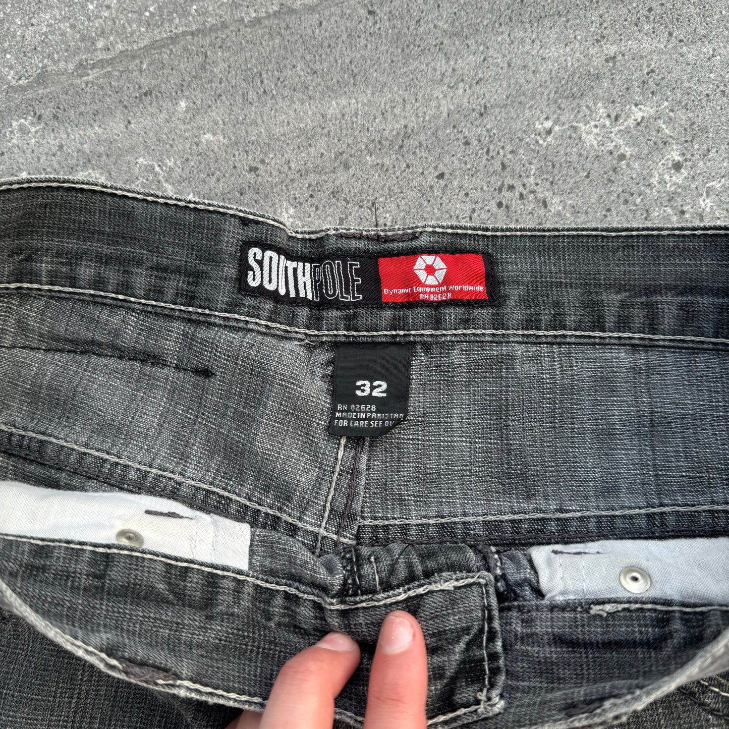 grail southpole jorts - 32”