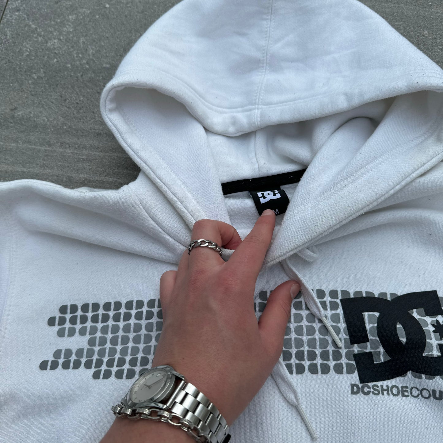 dc hoodie - M