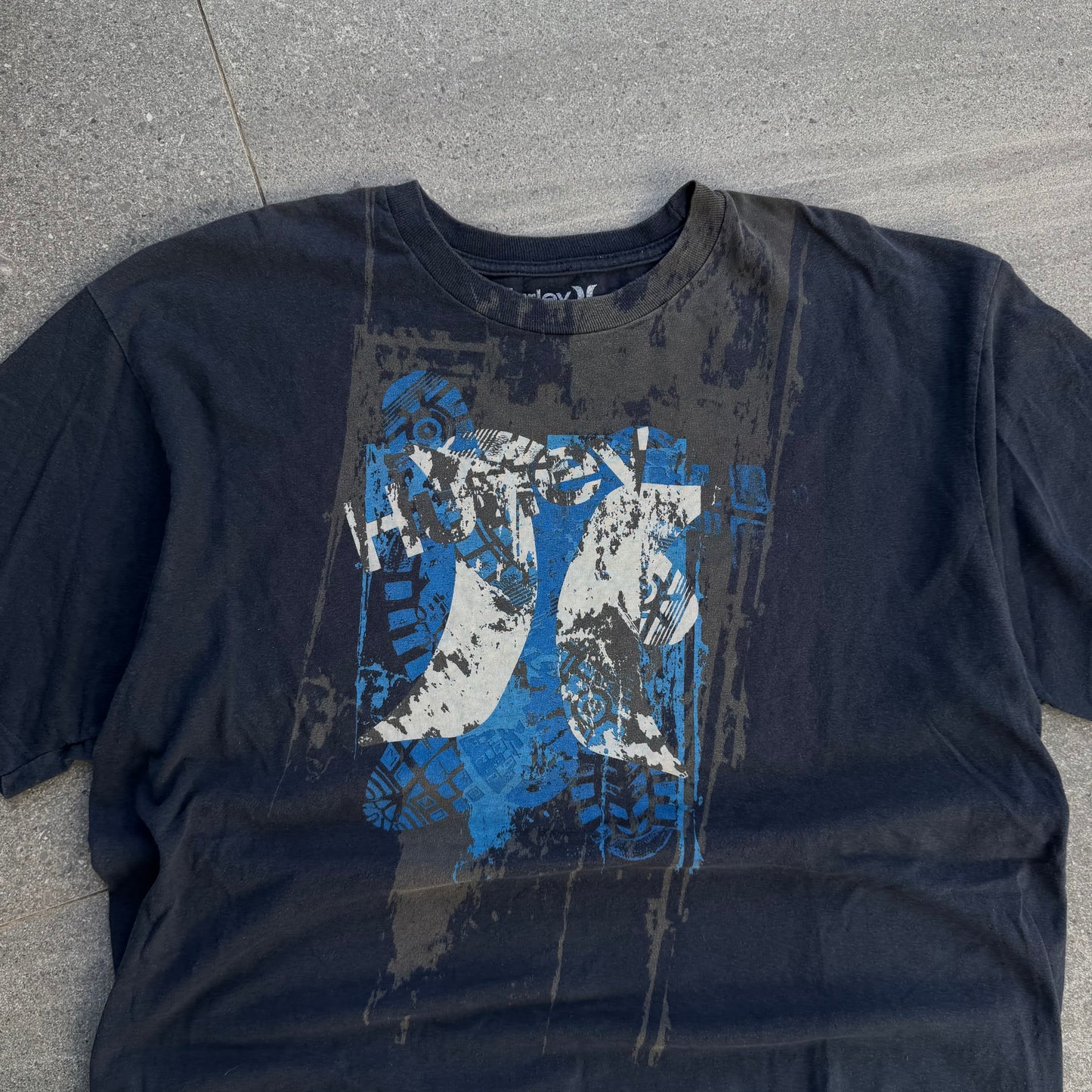 hurley splatter tee - XL