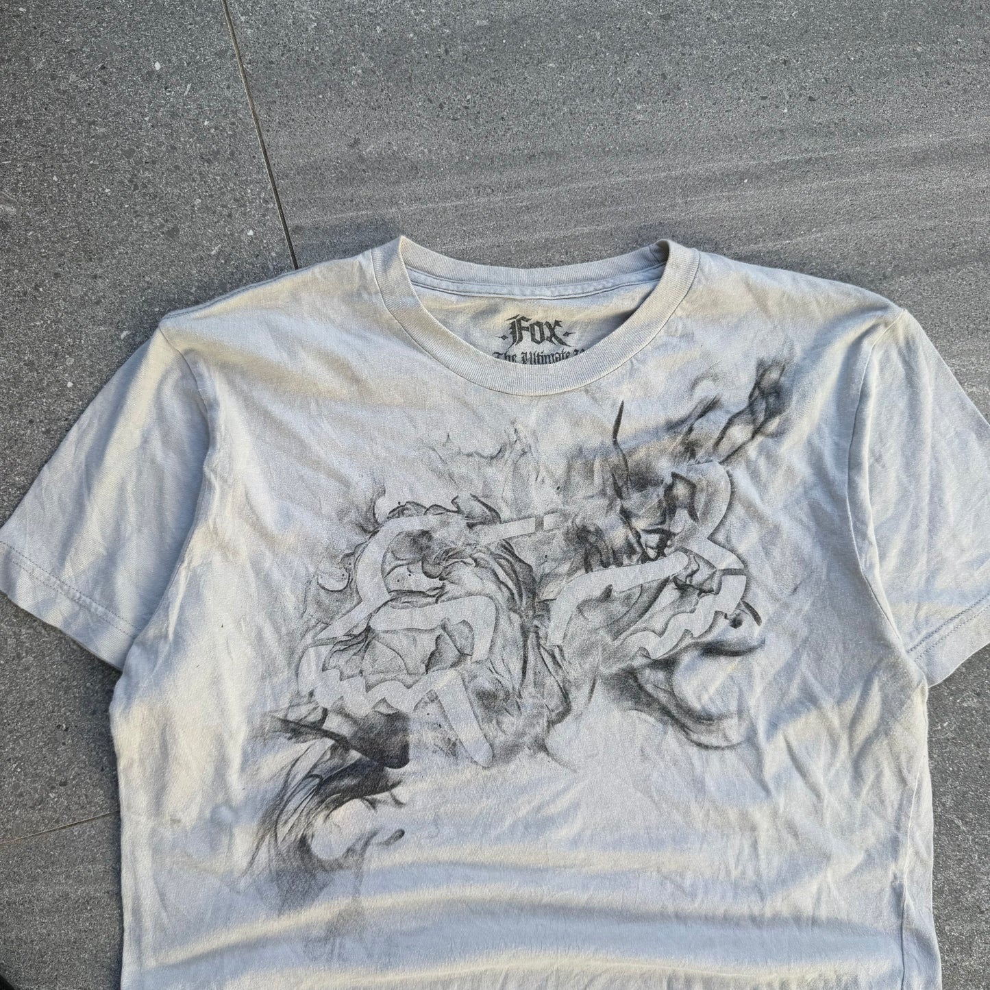 fox smoke tee - M