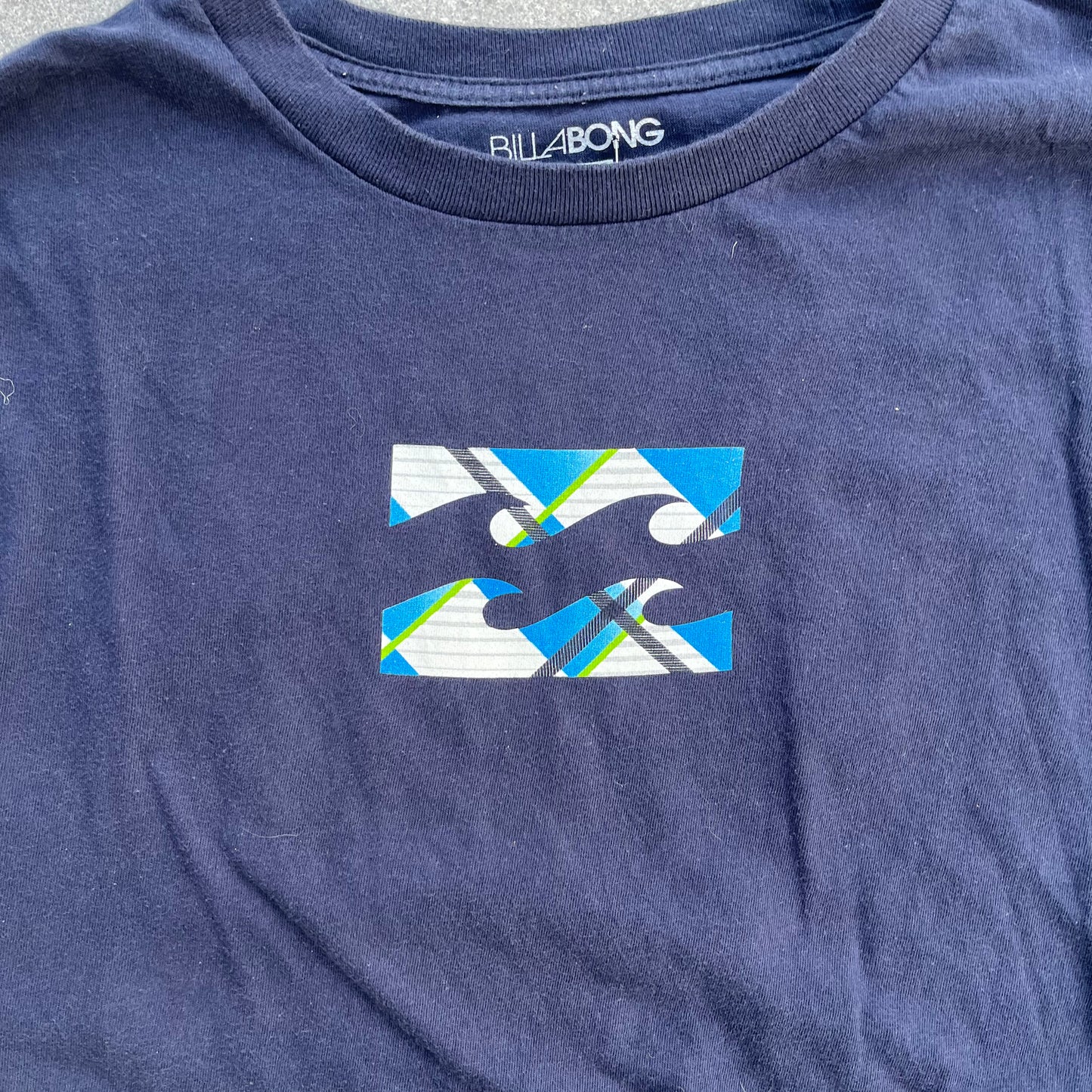 plaid billabong backhit - XL