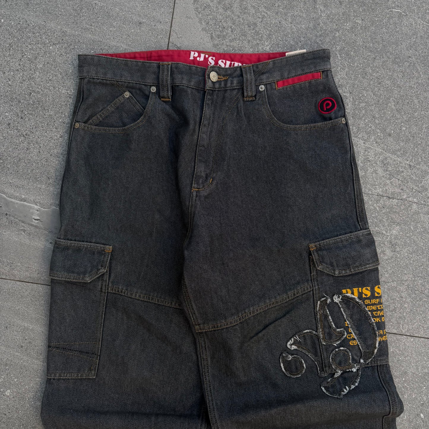 raw denim pjs jeans 🤑 34x30”