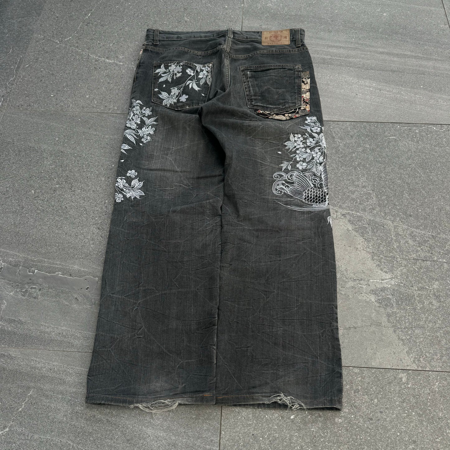 graaaaail koi carp jeans - 34x30”