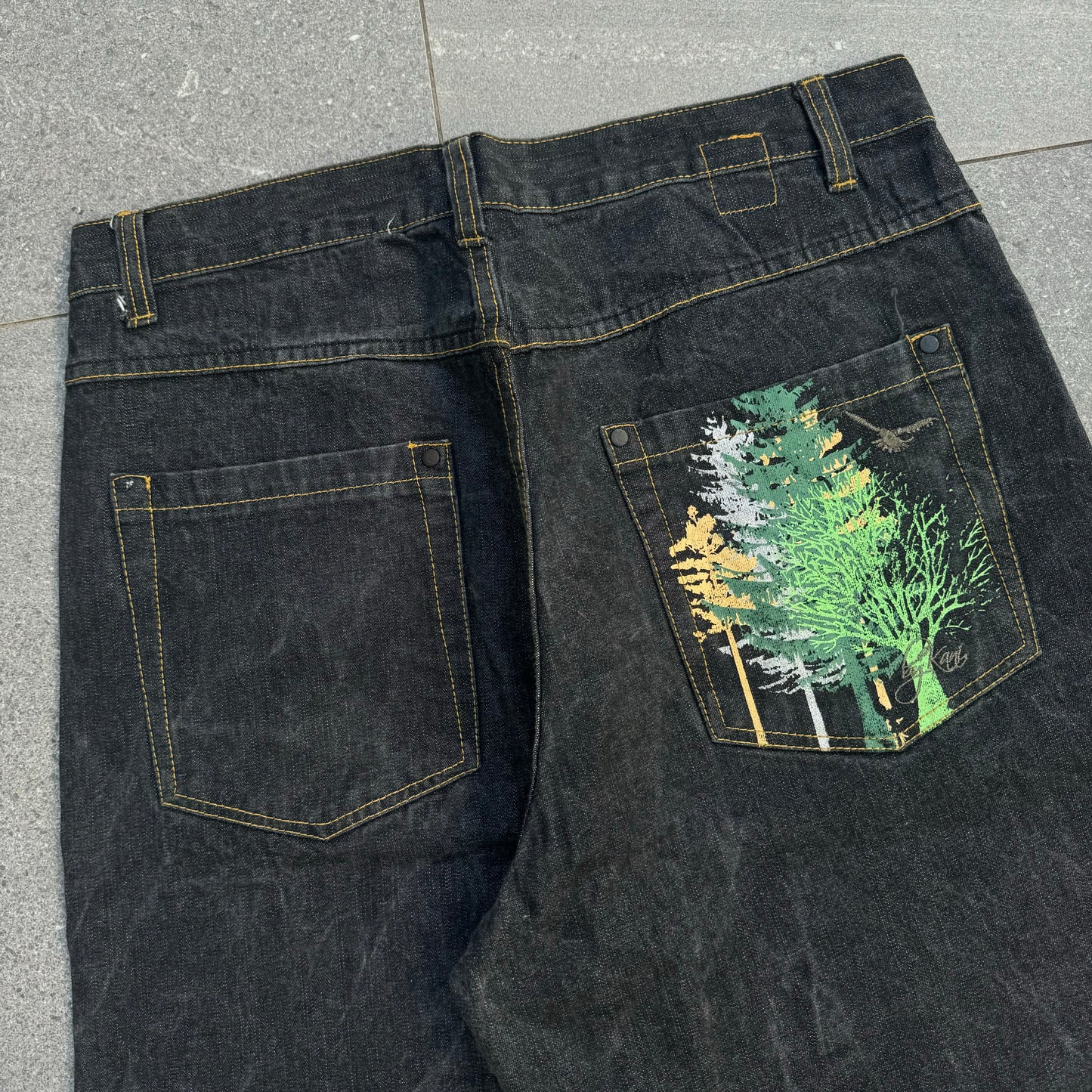 karl kani jorts - 36x15”