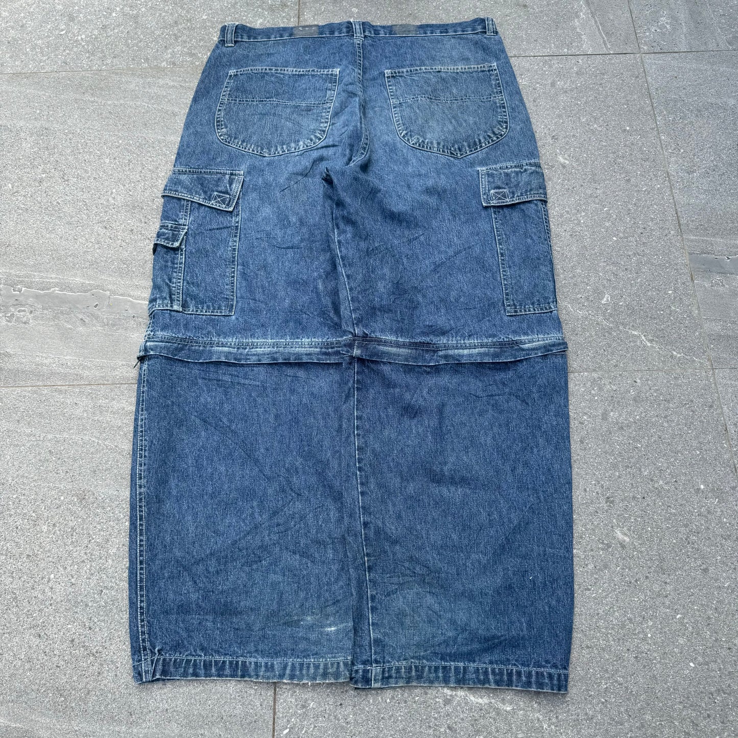 no boundaries zip off cargo pants - 38x30”