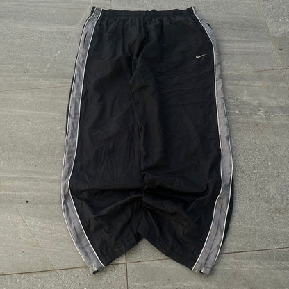 goated baggy nike flare zip trackpant - 34”