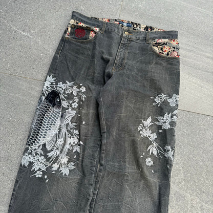 graaaaail koi carp jeans - 34x30”