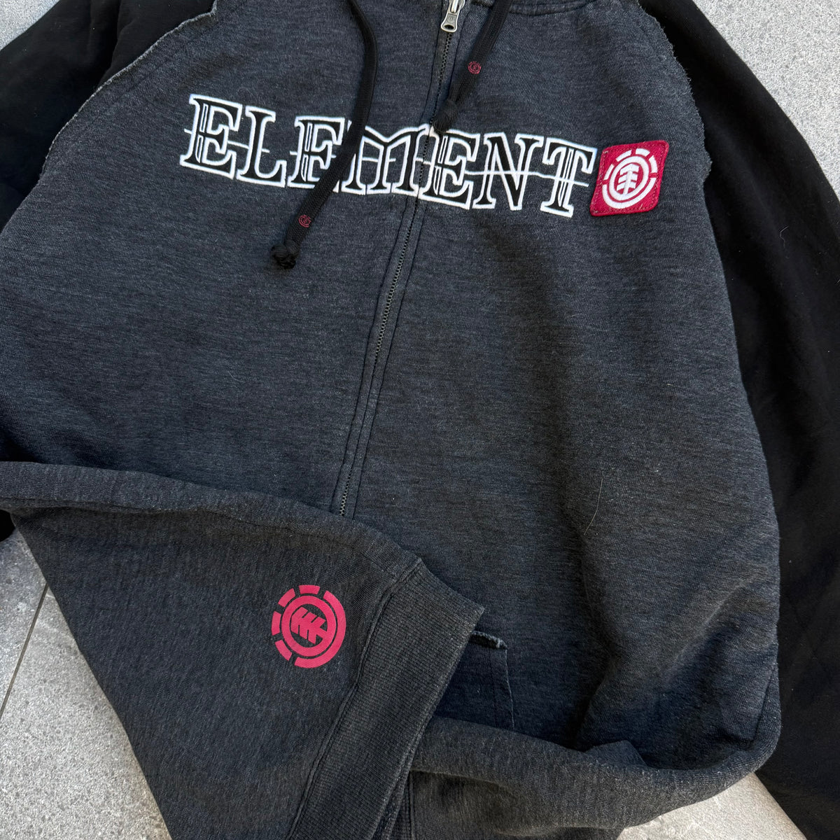 goated element hoodie (thumb holes!) - L