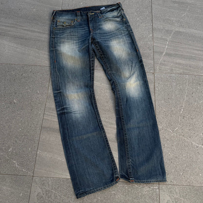 faded truey jeans - 36x34”