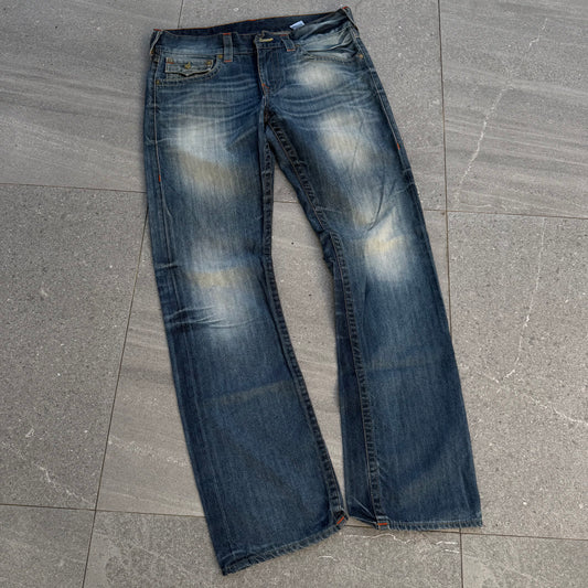 faded truey jeans - 36x34”