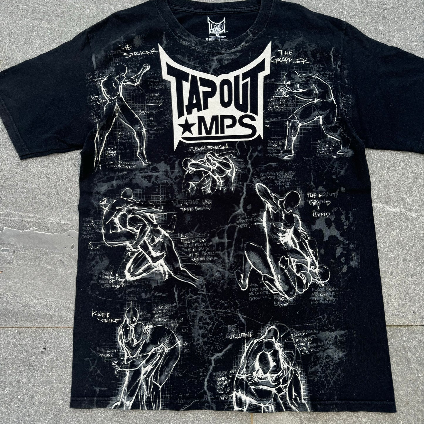 tapout fighter tee - M