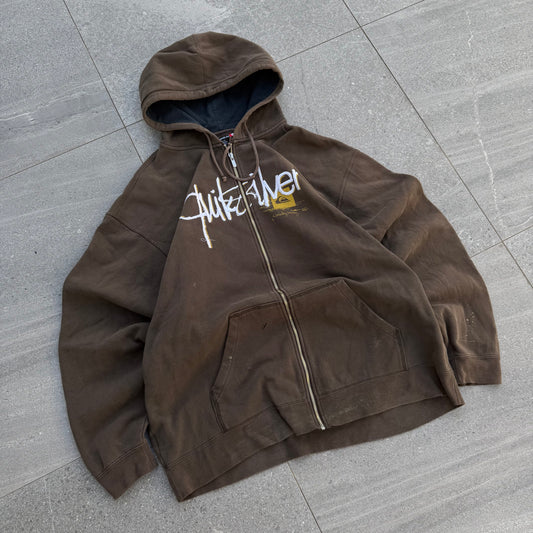 autumnnnn quiksilver spellout - XL