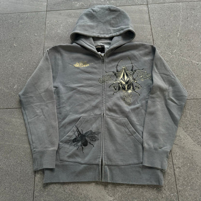 insane volcom hoodie - L