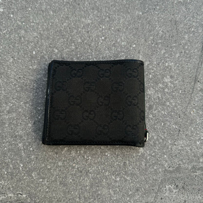 vintage gucci monogram print wallet